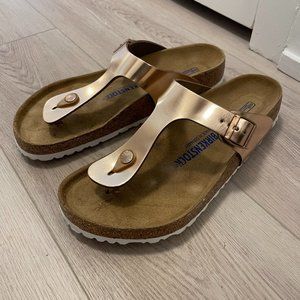 Birkenstock Gizeh - Metallic Copper - EU42 / US11
